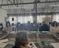 Заместитель Председателя Конституционного Суда Республики Абхазия Д.Э. Пилия приняла участие в работе Круглого стола «Проблемы документирования граждан и жителей Абхазии» 24 декабря 2021г.